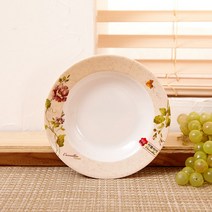 카멜리아원형굽접시 7in, 카멜리아원형굽접시 7