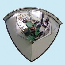 돔반사경 90도 400파이 천장 부착 시야확보 사각지대 안전거울 볼록거울 도난방지 사고 주차장, 단품
