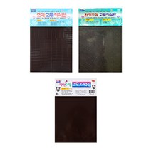 포비월드 양면테이프 고무 자석판 A4 조각 원형 3종 선텍 PC-01 PC-04 PC-05, PC05/원형