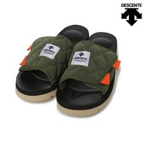 데상트 남녀공용 슬리퍼 KAMP SLIDE (캠프 슬라이드) SM423LSDO1_KHA
