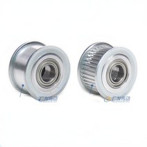 베어링 풀러 빼기 GT2 2GT 30 Teeth 동기식 타이밍 아이들러 풀리 6/10mm 벨트 3D 프린터 액세서리 용 베어, 03 5mm Bore with Teeth_01 6mm