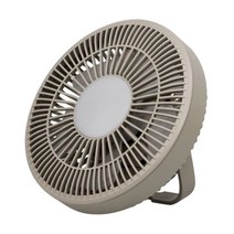 캠핑 동력팬 실링팬 타프팬 난로 무동력원격 야외 캠핑 에어 쿨러 팬 LED 램프 원격 제어 USB 충전식 천장, 03 Grey