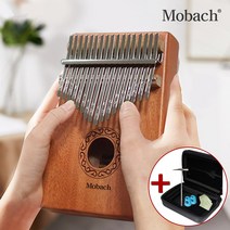 Mobach 칼림바 카림바 17음계 마호가니 손가락 피아노 하드케이스 풀세트, 01.칼림바 하드케이스