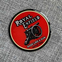 오토바이 장식 악세사리 자동차 로얄 엔필드 오토바이 불렛 350 용 3D 반사 레트로 엠블럼 스티커 클래식, 02 Style B