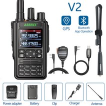 ABBREE AR869 워키 토키 블루투스 프로그램 GPS 송수신기 136520Mhz 모든 대역 무선 복사 주파수 유형C 양방향 라디오, 19 v2 as picture5