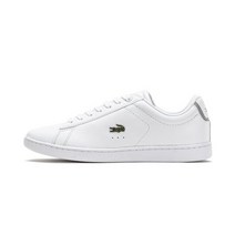 [국내발송] 라코스테 Lacoste 스니커즈 카나비 BL 21 1 C ARNABY BL 21 1 가죽 소재 운동화 화이트 741SMA0002-21G