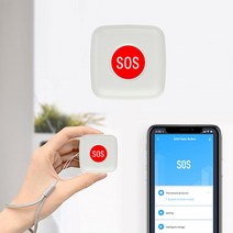 IoT팝 휴대용 미니 스마트 무선 SOS버튼 비상벨 안전관리
