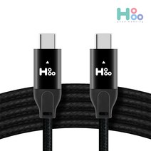 호후 C타입 USB 고속충전케이블 퀵차지 3.0 갤럭시S10 S9 S8 갤럭시노트9 노트8 길이별, 1개, C to C 케이블 250cm 1개