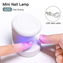 nail lamp 6w 미니 네일 드라이어 화이트 핑크 uv led 램프 휴대용 usb 인터페이스 홈 사용 매니큐어 네일 아트 도구 페디큐어 살롱 도구, Q42460