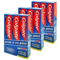 콜게이트 그레이트 레귤러 플레버 치약 450g x 3개