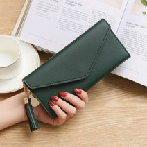 10대 20대 청소년 지갑 여자 중학생 대학생 명품 반지갑 비건 여성용 돈 가방 레이디 롱 가죽 클러치 가방 카드 홀더