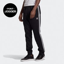 아디다스 ADIDAS 슈퍼스타 트랙팬츠 블루 - BLACK/WHITE 1020082007