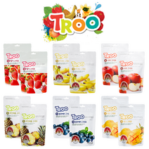 TROO 동결건조 과일칩 12봉 묶음 상품(딸기 블루베리 사과 바나나 파인애플 망고)