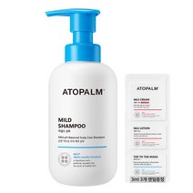 아토팜 마일드 샴푸 300ml (+샘플3ml 3개), 아토팜 마일드 샴푸 300ml (+샘