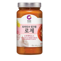 청정원 토마토와생크림 로제 스파게티소스, 600g, 10개