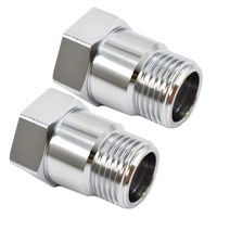 2X 스트레이트 02 O2 산소 센서 확장 스페이서 익스텐더 M18 X 1.5 CEL Fix 32mm * (2)