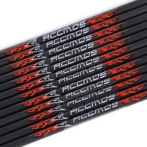 12pc ID 4.2mm 또는 6.2mm 순수 탄소 화살 샤프트 스파인 250-1800 활 양궁 사냥 슈팅용 직진도 0.001, 10 ID4.2 s750 32in 12p