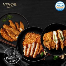 [깐깐한강대표] 수제 까스 등심 치즈 치킨커틀렛 3종세트, 단품