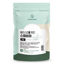 [참굿즈] 에리스리톨 위드 스테비아 가루 1kg 1팩