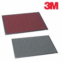 3M 노매드 출입구용 카펫매트 3100 대형 90x150cm, 회색