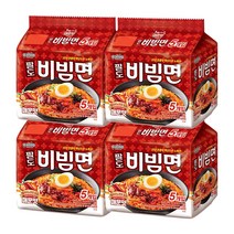 팔도비빔면 매운맛 130g, 20개