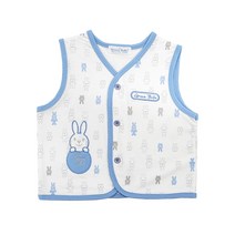 까망아가 국내생산 겨울용 빼꼼토끼 양면조끼