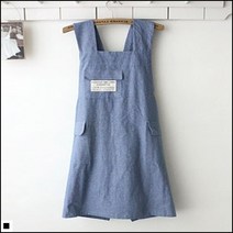 주방의류 카고 스타일 청소재 원단 공방용 앞치마 주방위생치마