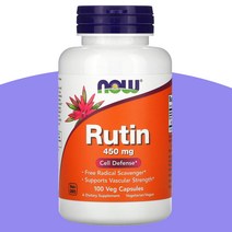나우 푸드 루틴 회화나무 Rutin 450mg 베지 캡슐 100정