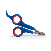 별 가위 아트 그루밍 커브 요술가위 겸자 숱가위1pcs 애완 동물 손톱 깎이 고양이 개, 12cmx6cmx3cm, 파랑 빨강