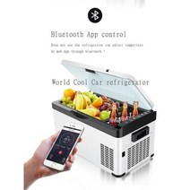 캠핑카냉장고 캠핑냉장고 26 리터 자동 자동차 냉장고 DC12V 압축기 휴대용 냉동고 빠른 냉동 홈 야외 피크닉 캠핑 쿨러, GRAY