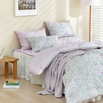 [파르페 바이 알레르망] 플리에 고밀도 워싱면 차렵이불세트 S/SS, 색상:옐로우, 1개