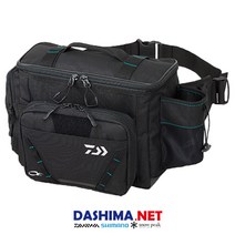 다이와DAIWA 루어가방 에메랄다스 힙 백(D) 피싱블루, 블랙