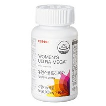 GNC 우먼스 울트라 메가 멀티 비타민앤 미네랄 90정, 182.25g, 3개
