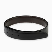 스타메라 이태리 벨트 32mm 솔리드 블랙/브라운 양면 가죽띠