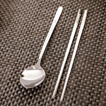 수저세트 수저 커트러리 주방용품 한식수저 오미, 진흥스텐샌딩중술 큐티 1벌, 상세페이지 참조, 상세페이지 참조