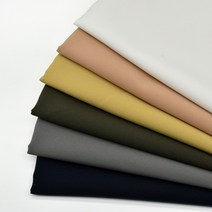 유명한원단 무지 천 폴리 린넨 의류 원단, 그레이[D52-25]