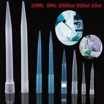 실험실 일회용유리 실리콘 시험 피펫 팁 10ul 200ul 1000ul 5ml 10ml 오토클레이브 마이크로 플라스틱, one option, 10ml 10pcs