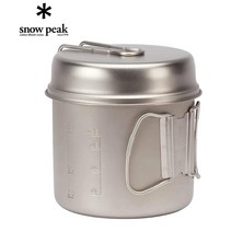 스노우피크 SCS-080T 090T 티타늄 콤보 트렉 냄비 프라이팬 1-2인용 감성캠핑, SCS-090T