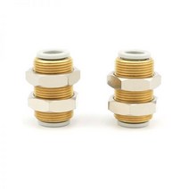 10PCS 공압 커넥터 퀵 플러그 벌크 헤드 스트레이트 스루 KQ2E-04/6/8/10/12, KQ2E16-00A-10PCS