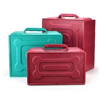 배달통 중국집 플라스틱 가방 음식 2단 용품 점 식당 철_710or, 2단 녹색, 1개