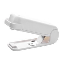 휴대용 미니 실러 다목적 손 압력 열 가방 실러 가정용 열 진공 실러 비닐 봉투 식품 저장 TS1, 하얀색, 하나