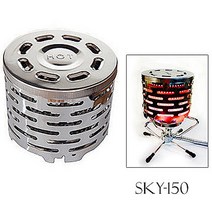 화성산업 미니스토브 버너 난로겸용 가스히터 SKY-150