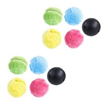고양이장난감 전기 매직 롤링 공 장난감 활성화 개 고양이 대화 형 재미, 8 Bags 2 Ball