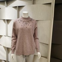 포라리 포라리 여성 반목핫피스 니트엄마 티셔츠 고급지고 편한 루즈핏 50% 울산점
