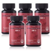 퓨잇 석류 업 600mg, 5병, 90정