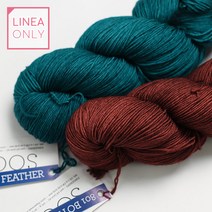신색상 추가! 말라브리고 사크 100% 퓨어 메리노울 최상급 핸드다잉얀 리네아, 803 OCHRE, 1개