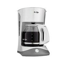 Mr. Coffee 12잔 수동 커피 메이커 화이트