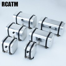 모델 자동차 금속 CNC 유압 오일 연료 탱크 1/14 타미야 RC 트레일러 덤프 트럭 스카니아 R620 볼보 악트, 04 86x52x52mm