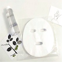 퍼니스킨 셀룰로스 텐셀 얼굴형 100매 얇아진 마스크 시트지 1일1팩 셀프팩 천연팩