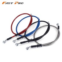 블루 바이크 오토바이 500mm-2000mm 꼰 강철 유압 브레이크 클러치 라디에이터 오일 쿨러 호스 라인 파이프 튜브 28 도 밴조, [10] 1400